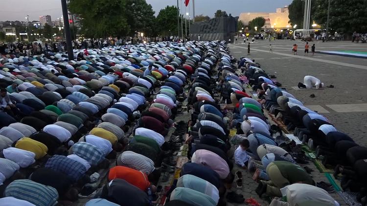 Gaziantep'te Haniye'yi Anma ve İsrail Protestosu