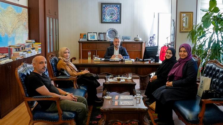 Yeryüzü Çocukları Derneği’nden Vakfımıza Ziyaret