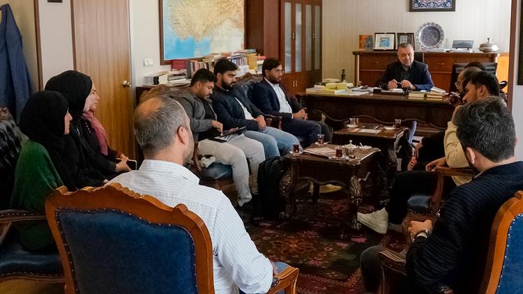Arakan Humanitarian Aid Association visited our Foundation