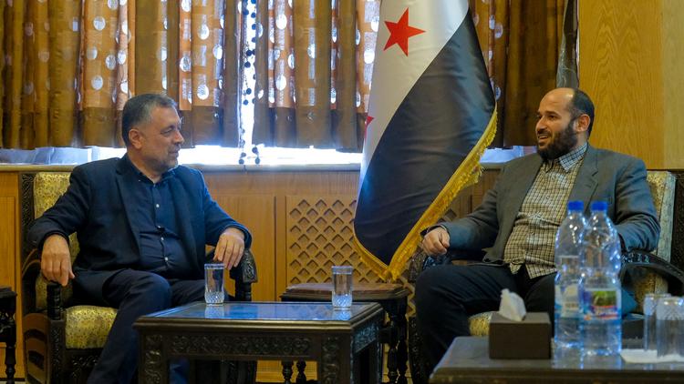 Visit to Abdulwahab Daas, Governor of Aleppo