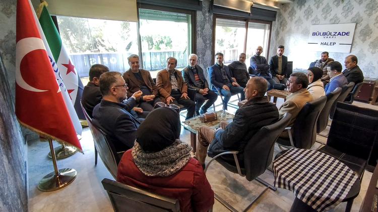 Session with Poets, Artists and Writers at Aleppo Liaison Office