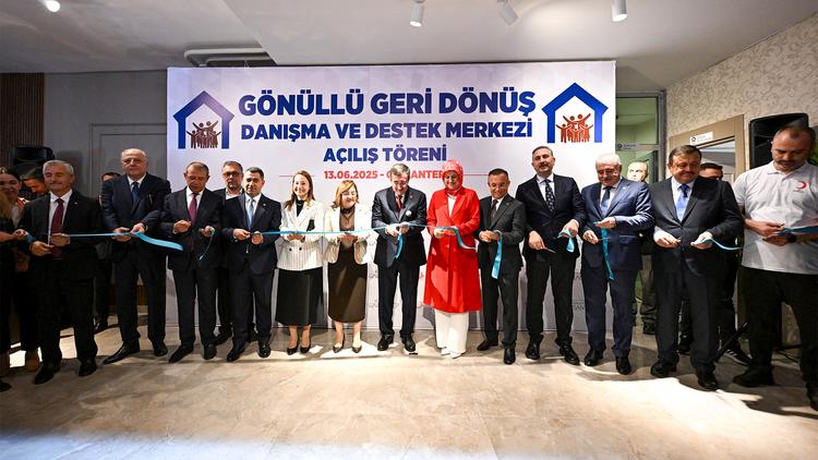 Vice President Cevdet Yılmaz inaugurated the Voluntary Return Counseling and Support Center