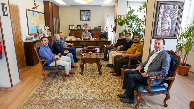 Visit to our Foundation by Alparslan Durmuş, President of Turkish Red Crescent Academy and Fatih Kökcan, Turkish Red Crescent Syria Field Coordinator