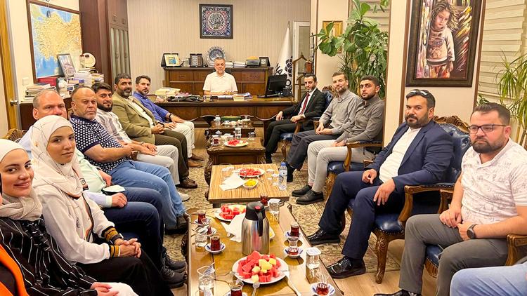 زيارة مصعب بدوي نائب محافظ دمشق لمؤسستنا