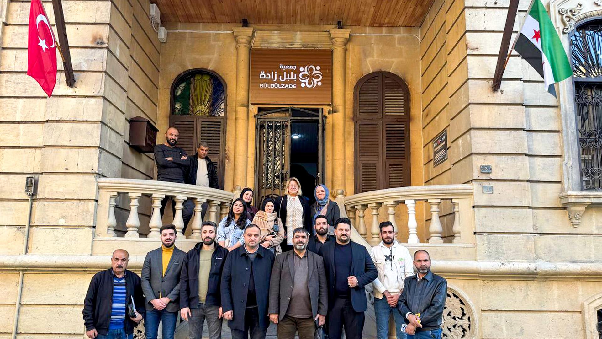 Visit of the Bülbülzade Foundation Migration Committee Members to the Aleppo Anatolian Cultural Center