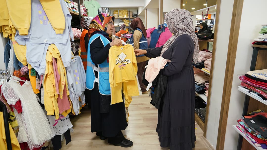 Eid Joy at the Aid Store