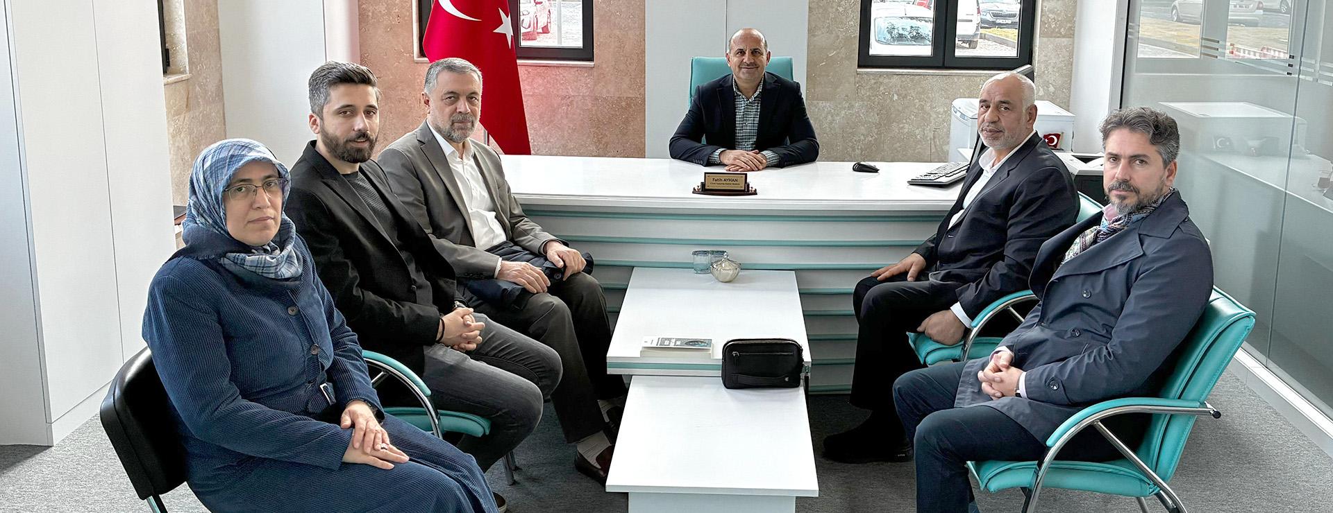 زيارة مديرية العلاقات مع المجتمع المدني في محافظة غازي عنتاب إلى فاتح أيهان Home top image