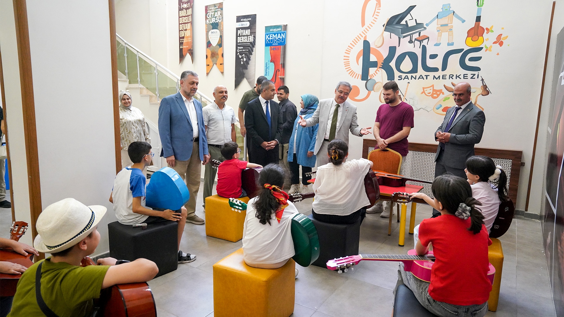 Visit from the Gaziantep Provincial Directorate of National Education to Our Summer Schools