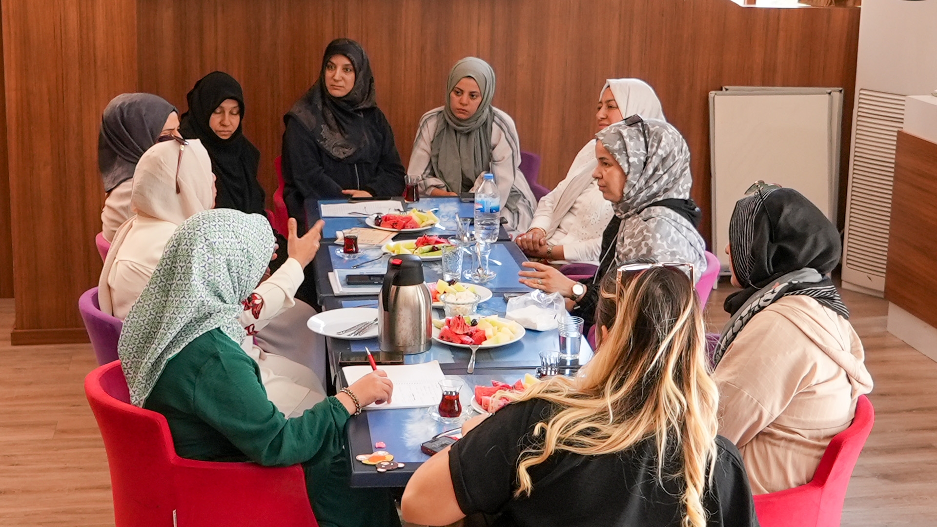 Summer School Parents Gathered in Semt-i İbrahimli