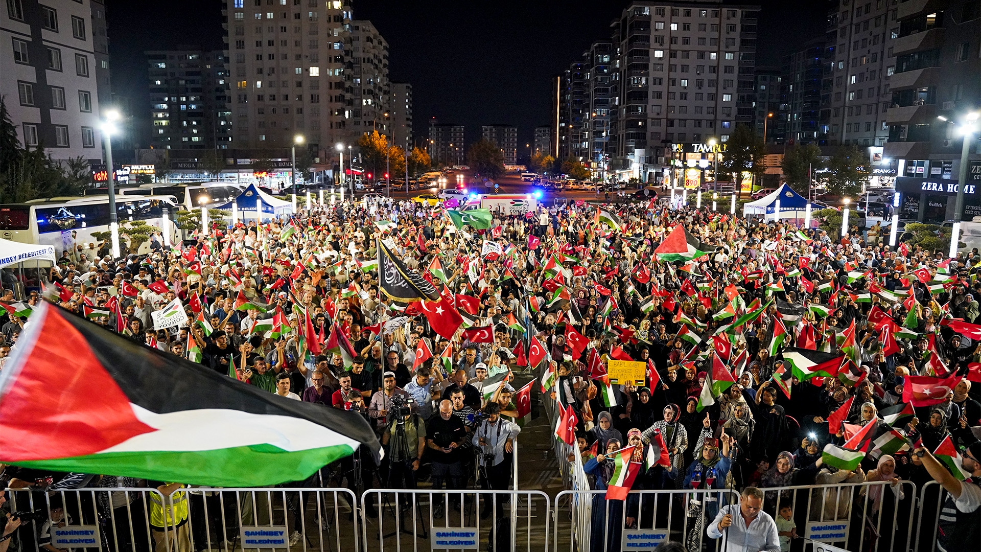 We Welcomed the International Palestine Convoy in Gaziantep