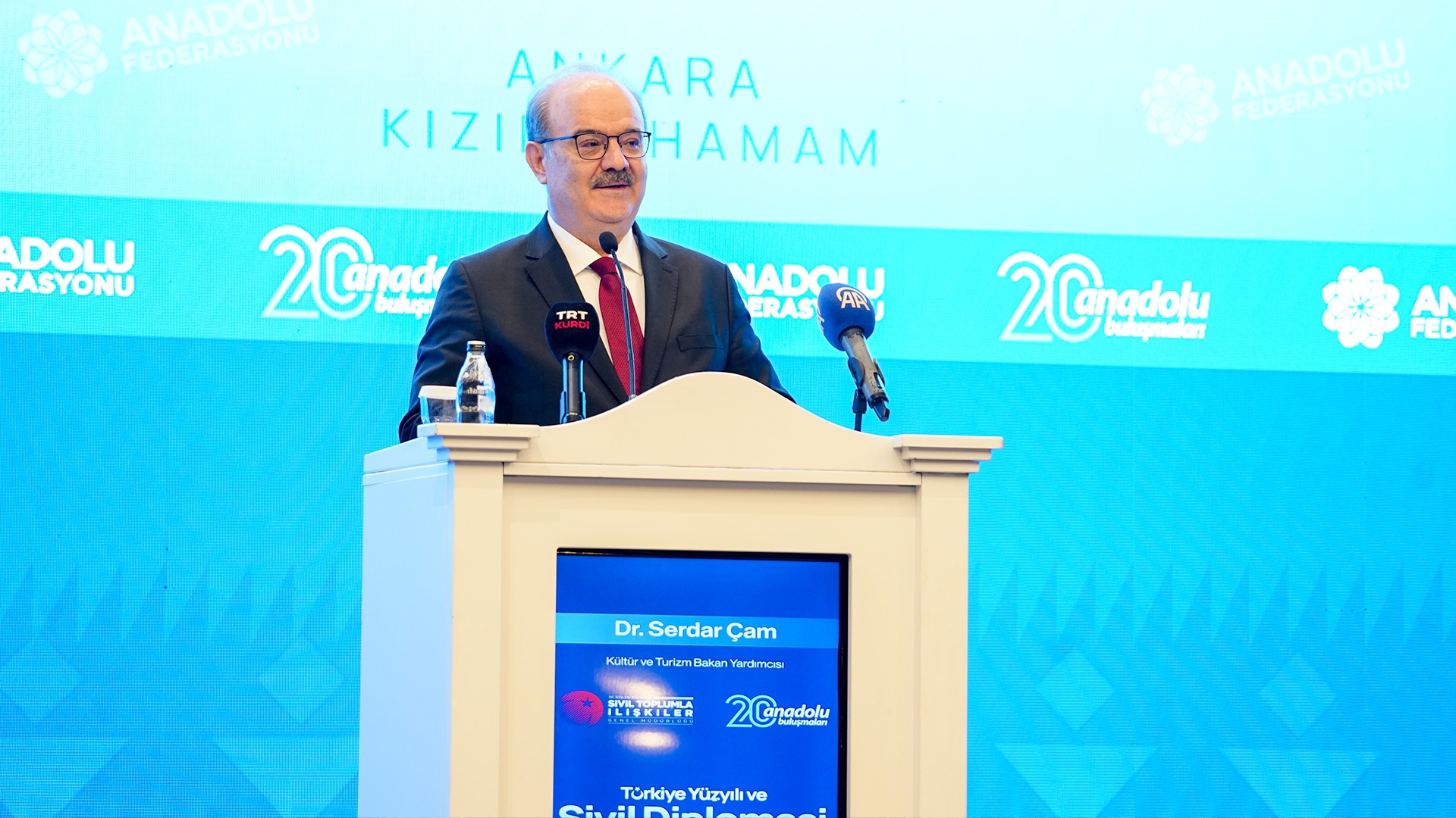 Deputy Minister of Culture and Tourism Dr. Serdar Çam Spoke at the 20th Anatolian Gatherings: “Civil Society Is What Endures”