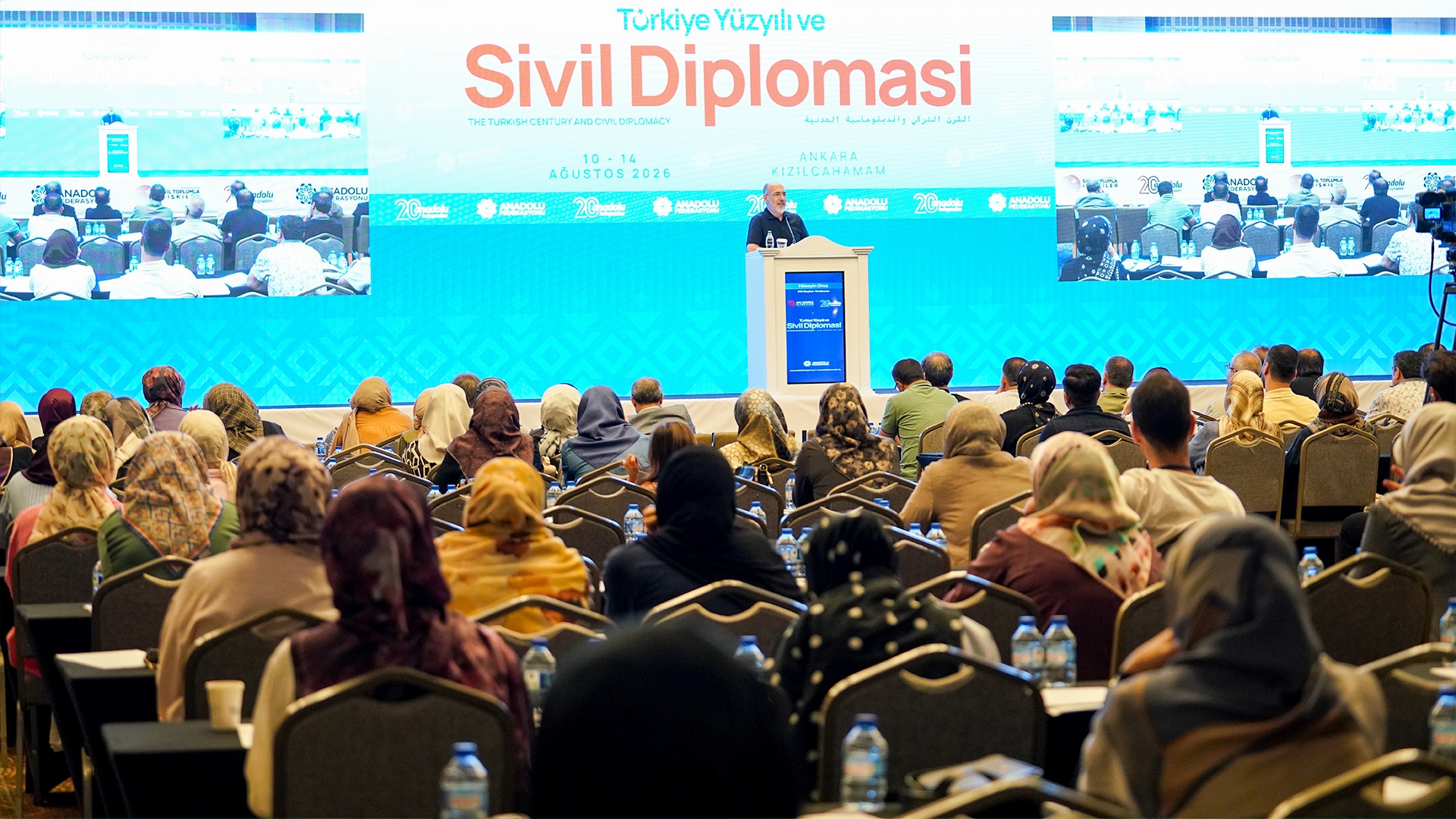 Hüseyin Oruç Shared Details of Peace Diplomacy at the 20th Anatolian Gatherings