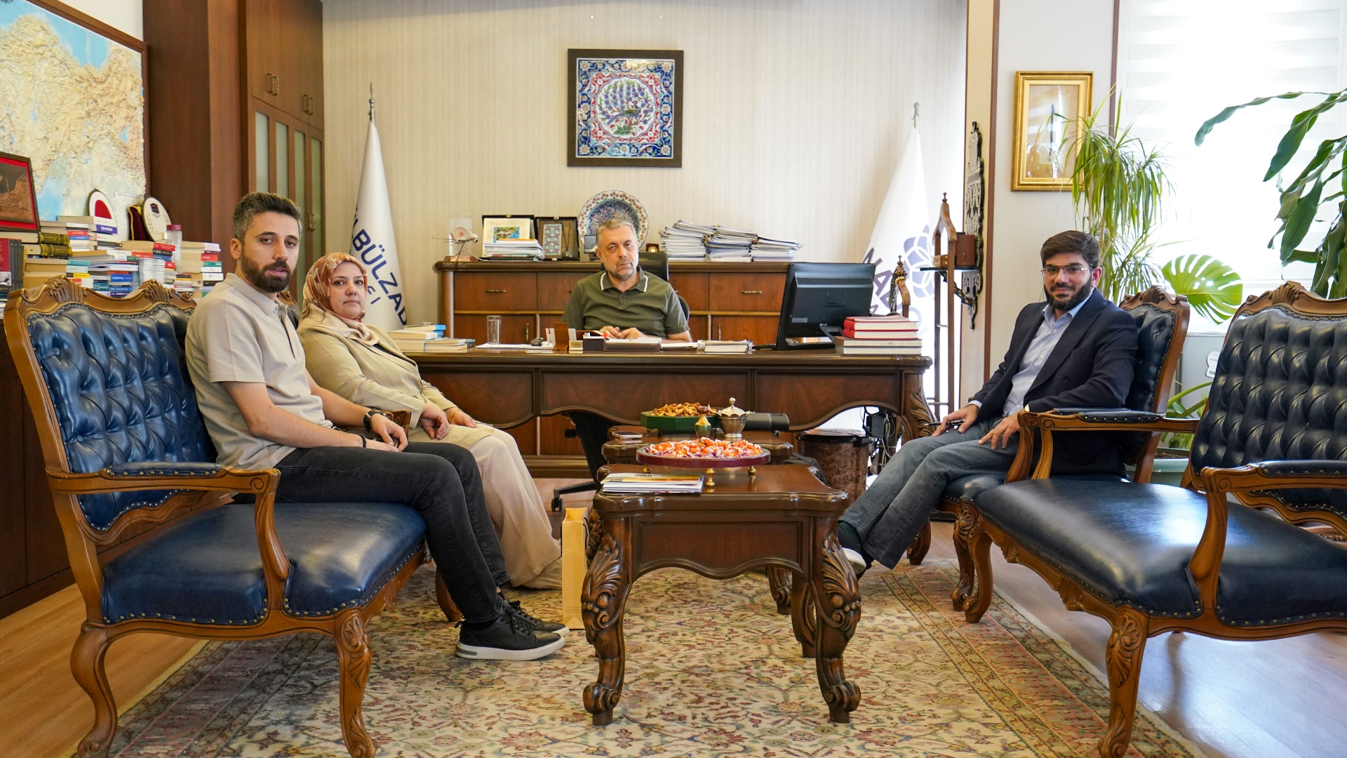 Helping Hand Association Visits Ahsan Shafiq Bülbülzade Foundation