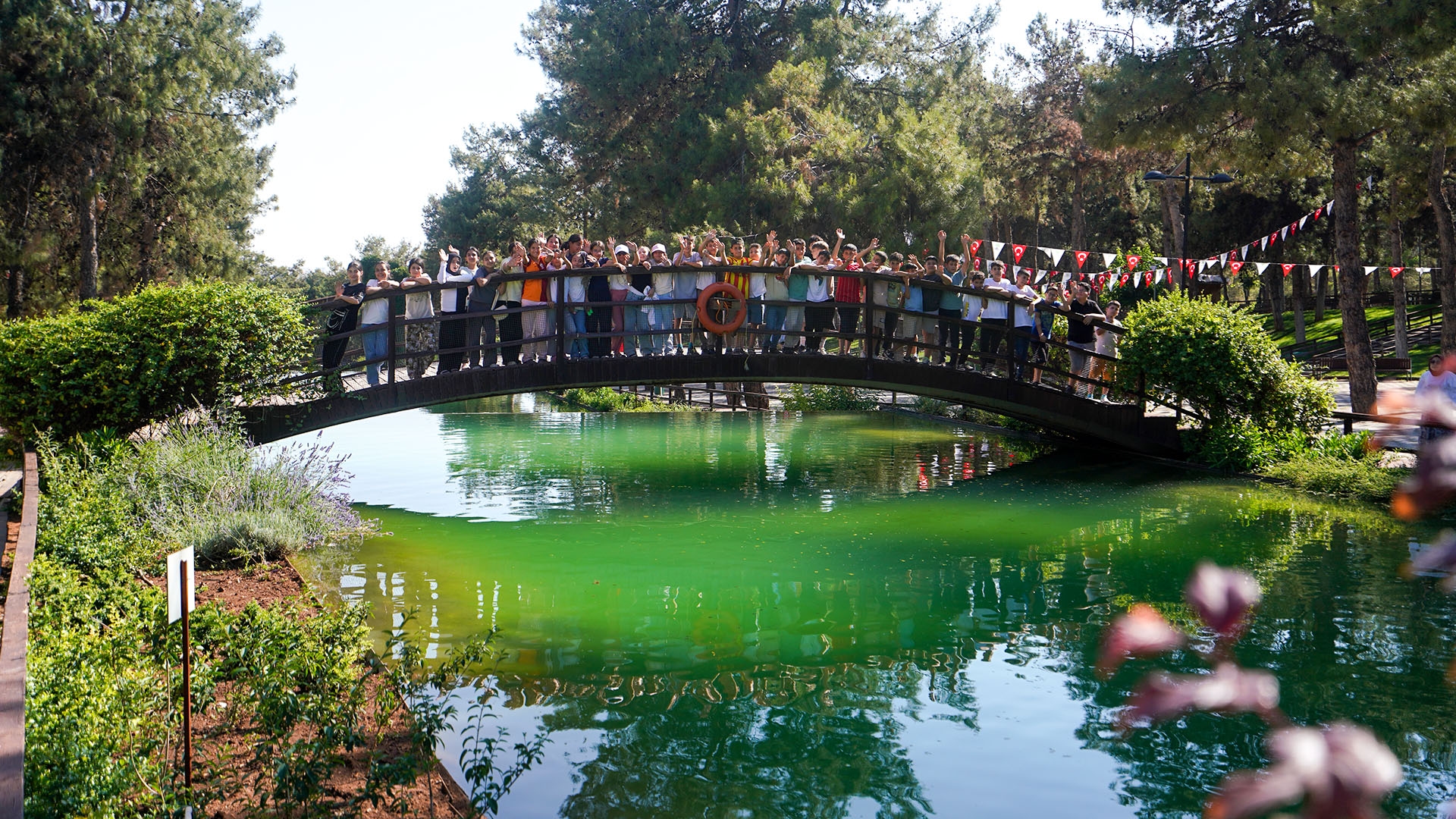 BİLİM-DER Summer School Students Gathered at the Dülükbaba Picnic