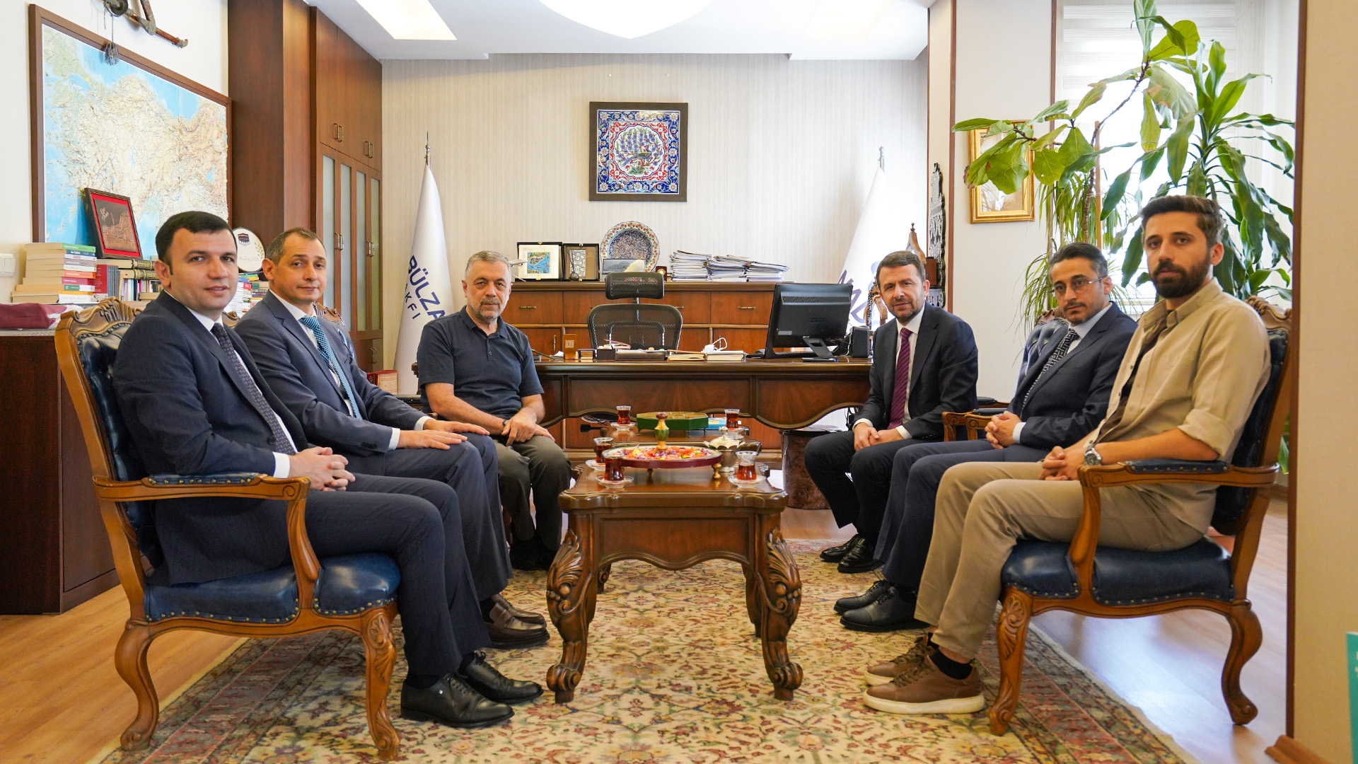 Visit to Bülbülzade Foundation by BİK General Manager Abdulkadir Çay