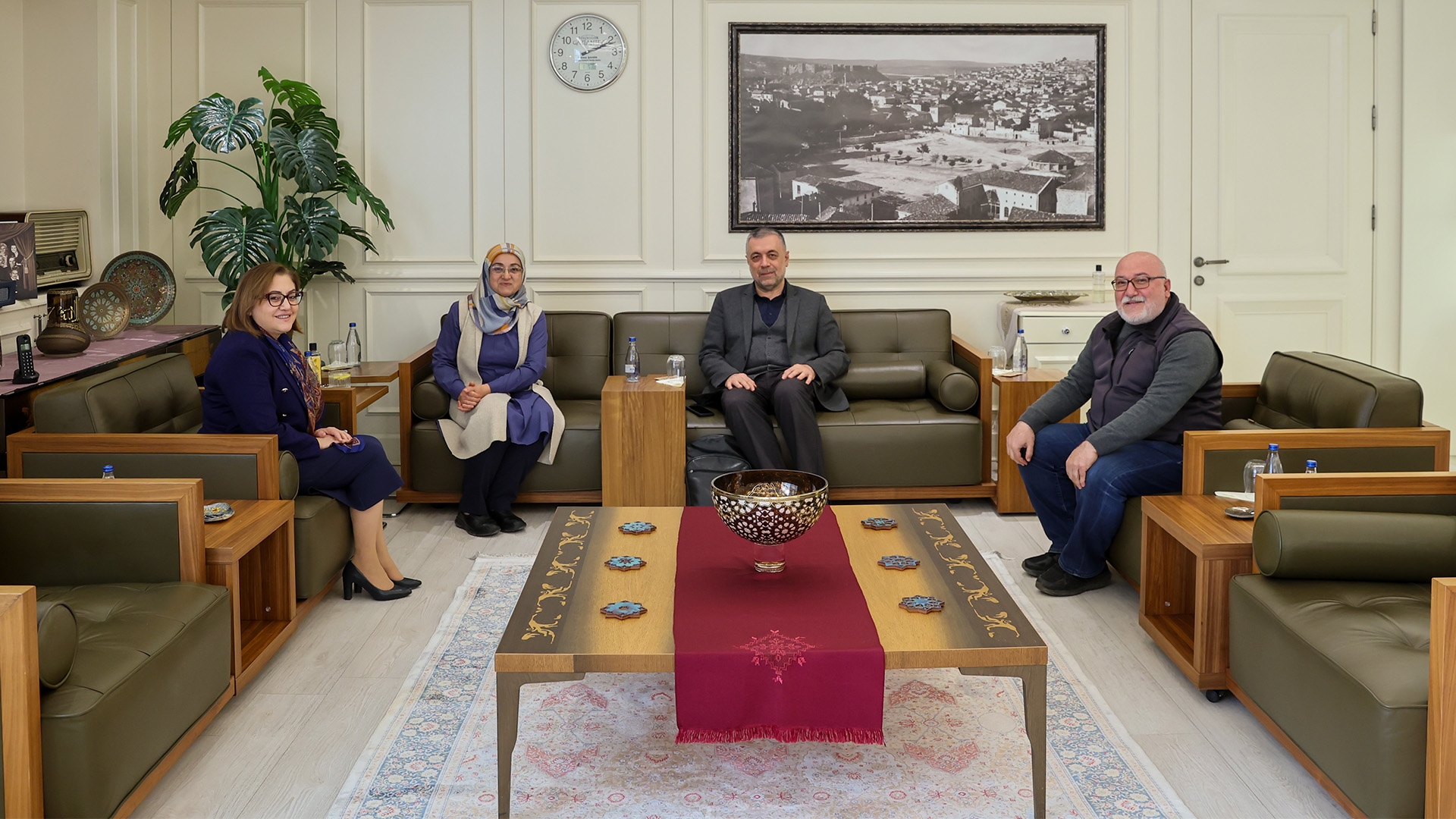 Gaziantep Büyükşehir Belediyesi Başkanı Fatma Şahin'e Ziyaret
