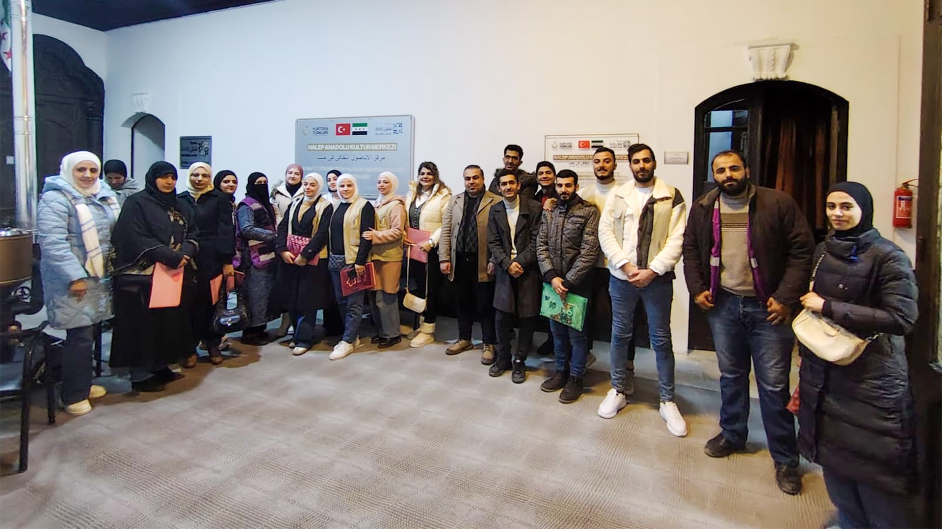 اجتماع الفرق التطوعية في مركز حلب الأناضولي