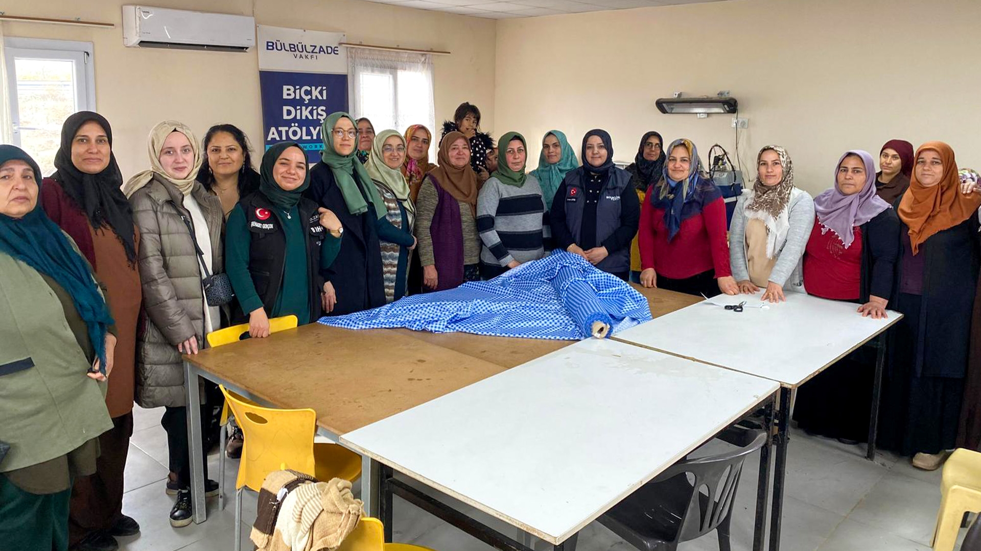 Mozaik Derneği'nden Biçki Dikiş Atölyesi'ne Ziyaret