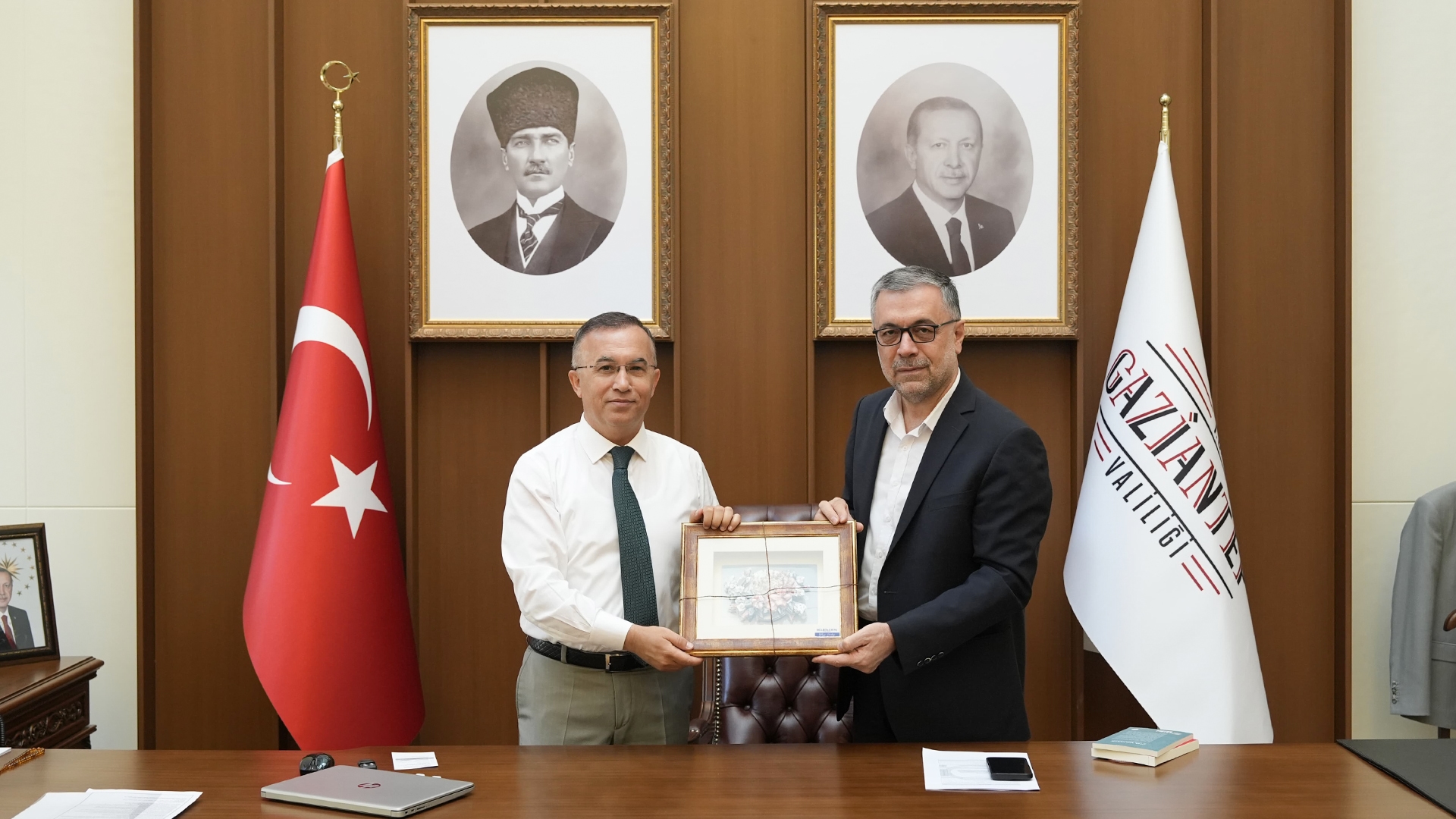 Gaziantep Valisi Sayın Kemal Çeber’e Ziyaret