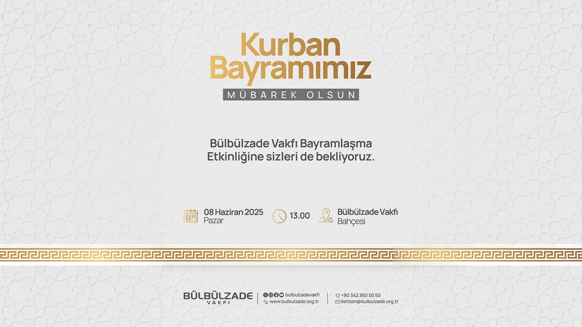 Kurban Bayramımız Mübarek Olsun