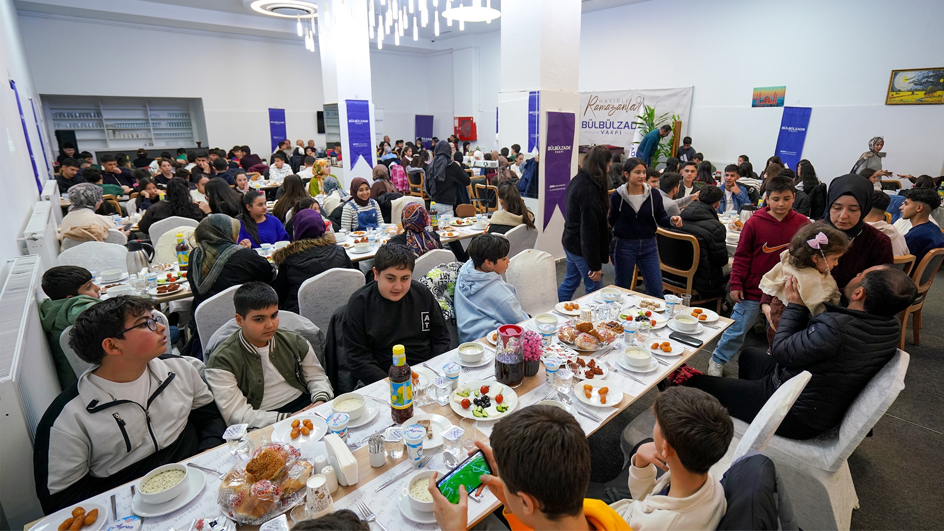 Young Hearts Gathered at the Same Table